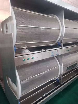 qualité  4 Section 290W Soft Capsule Tumbler Dryer with Rotating Cages 18-30rpm usine