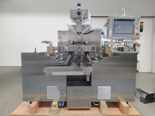 Machine d'encapsulation de gélatine douce à écran tactile avec alarme automatique Consommation d'énergie de 5,5 kW et 16 plongées / côté