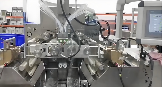 Machine à roulement en acier inoxydable à capsule douce de 1 à 3 à 5 tr/min