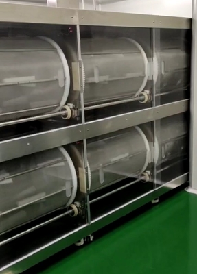 Machine à sécher les capsules douces et rotatives avec écran tactile pour 50 kg de séchage